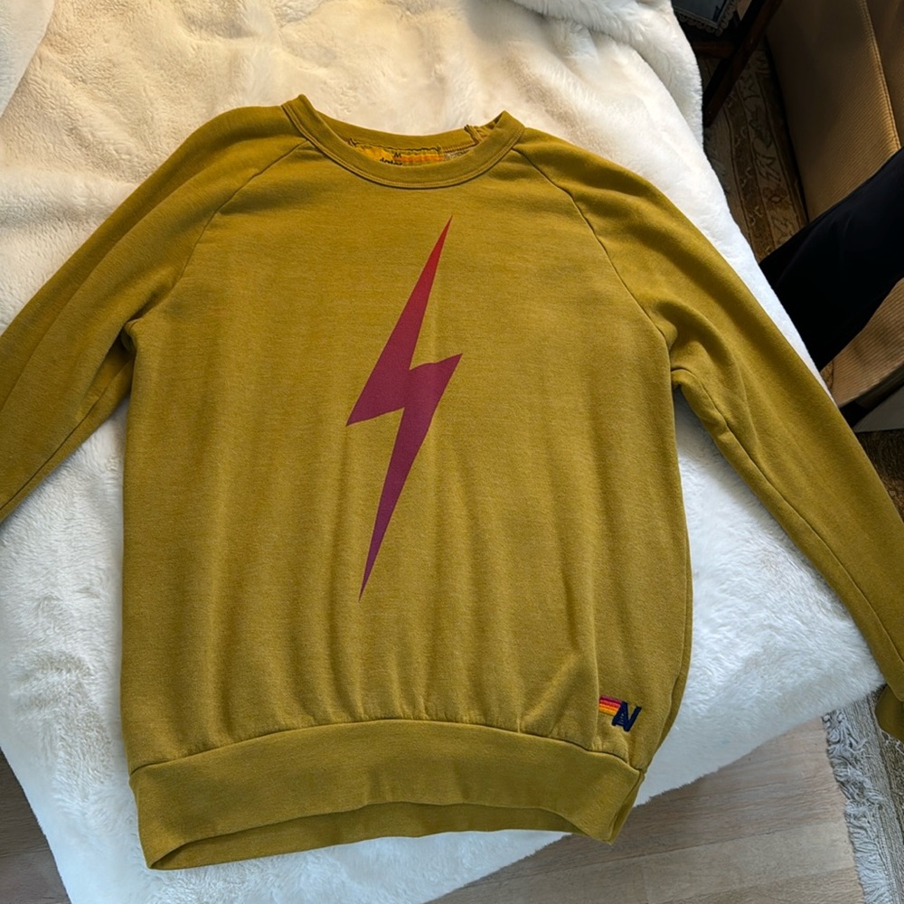 Aviator nation size Medium lightning bolt